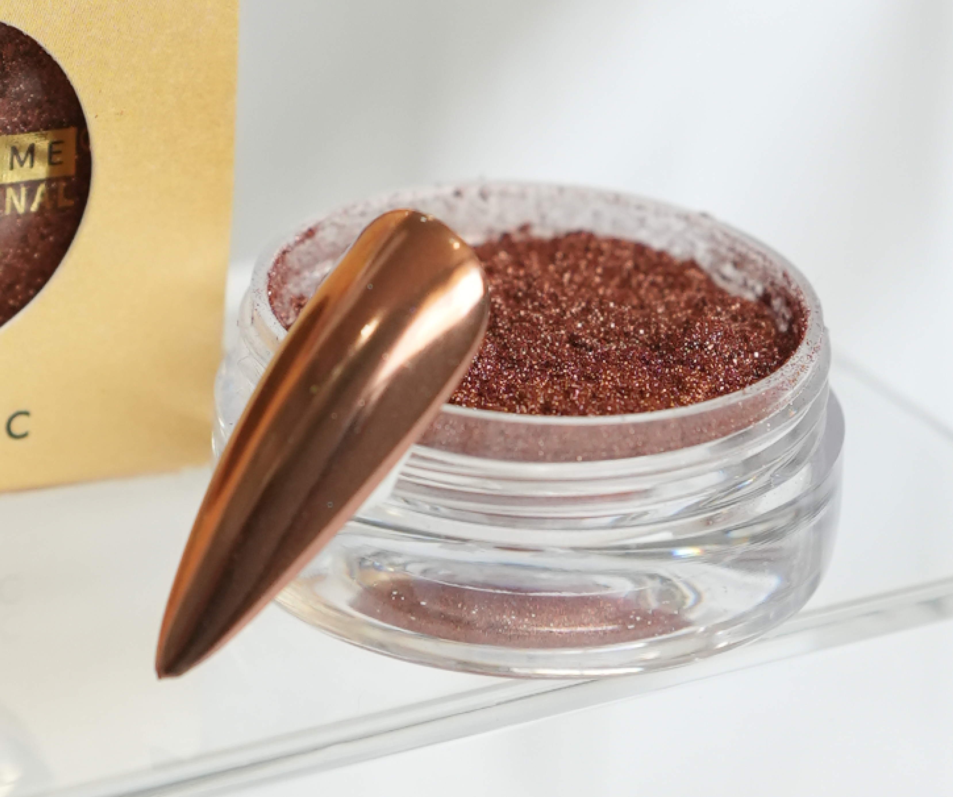 Metallic Chrome -Burnt Gold